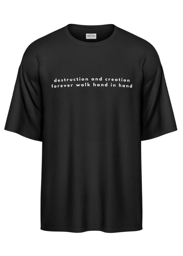 Norse Níðhöggr Oversized Tee - Image 4