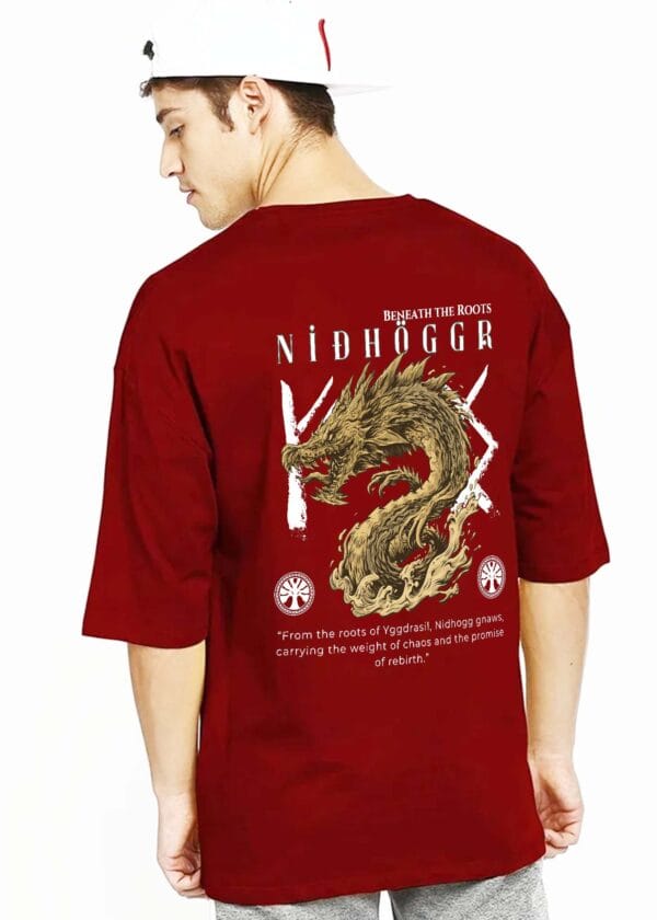Norse Níðhöggr Oversized Tee