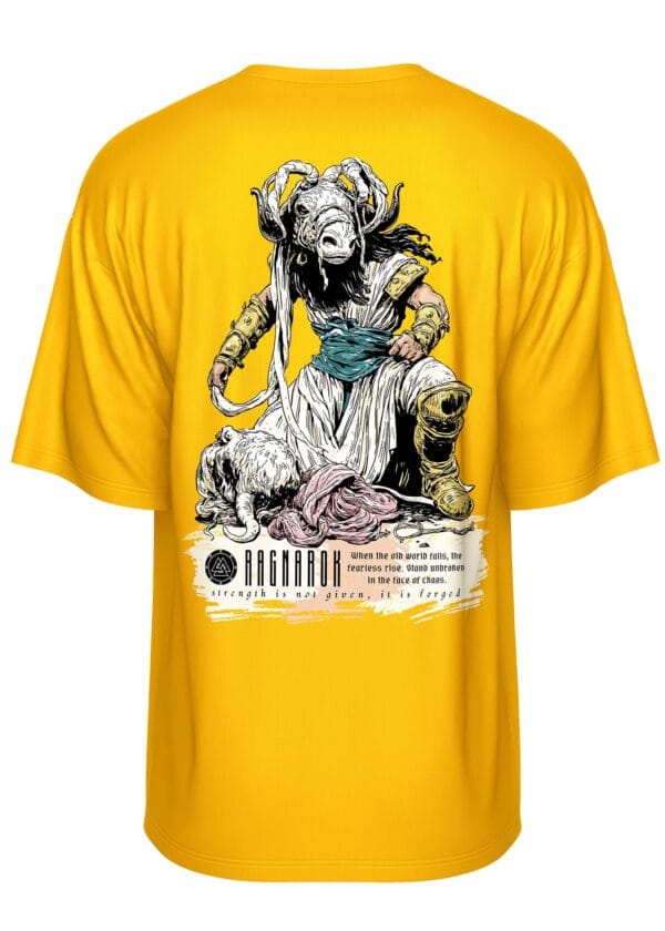 Ragnarok Warrior Oversized T-Shirt - Image 3