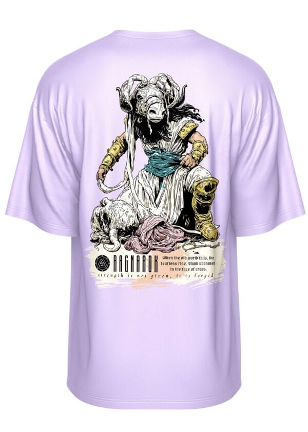 Ragnarok Warrior Oversized T-Shirt - Image 7