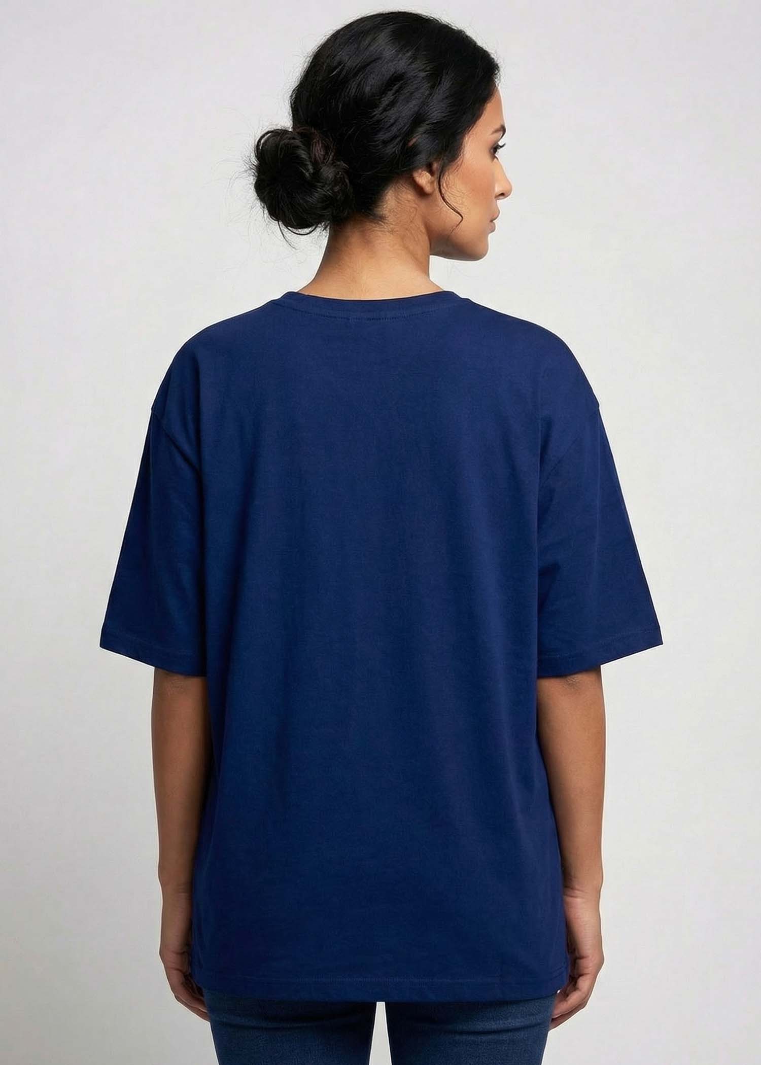 Mayan Eternal Calendar Printed Oversized Tee - Image 2