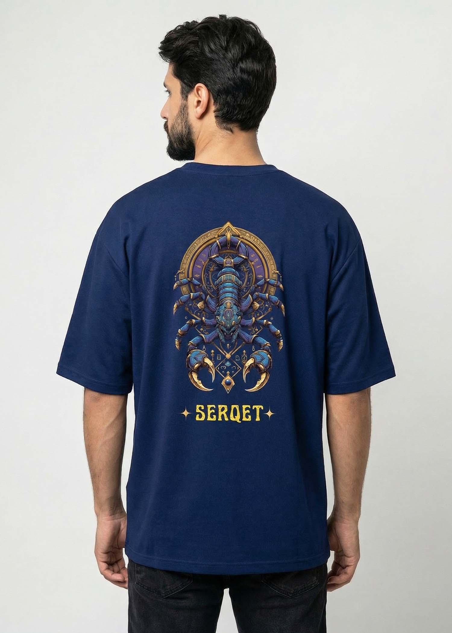 Serqet: Guardian of Venom – Oversized Premium Cotton Tee