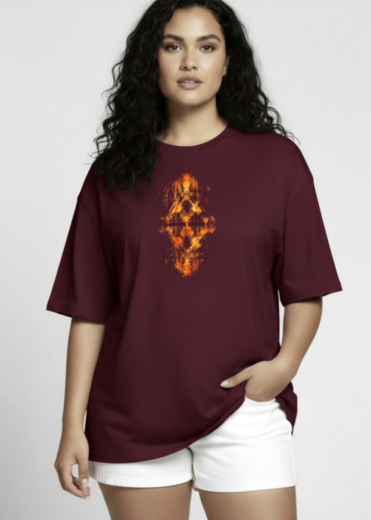 Rudra — The Sacred Paradox Oversized Tee