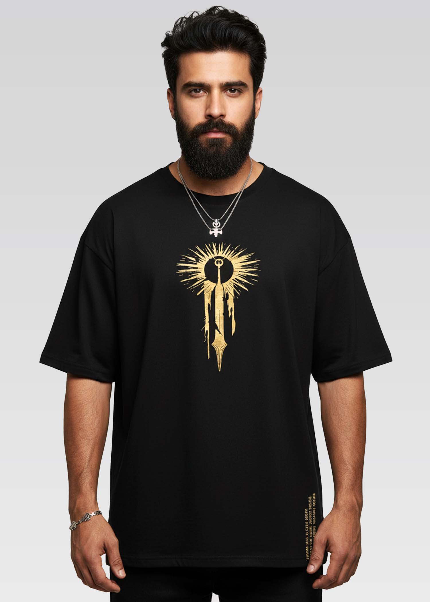 Rudra — The Primal Stillness Oversized Tee