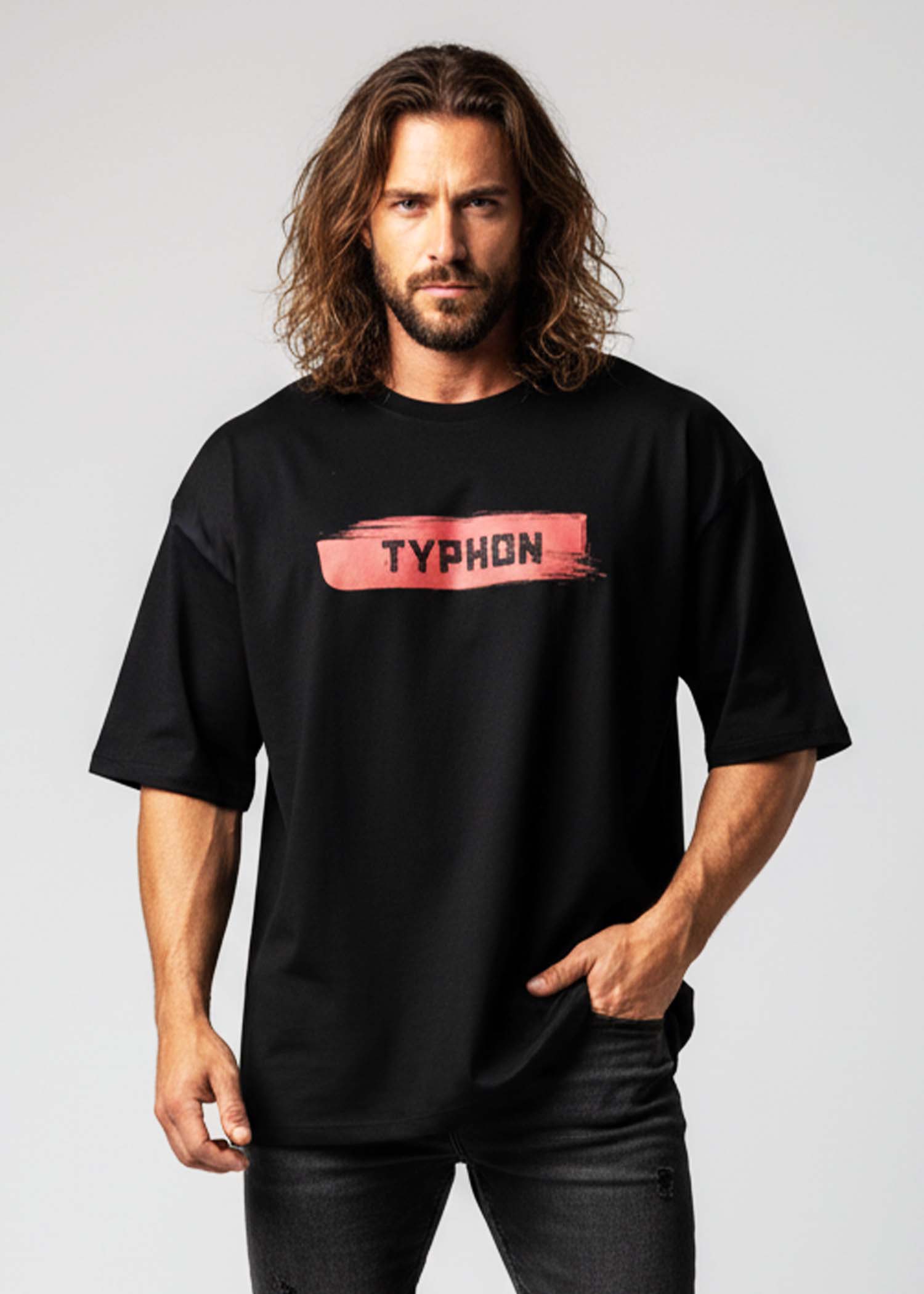 Typhon Oversized Tee – Born From Ancient Fury