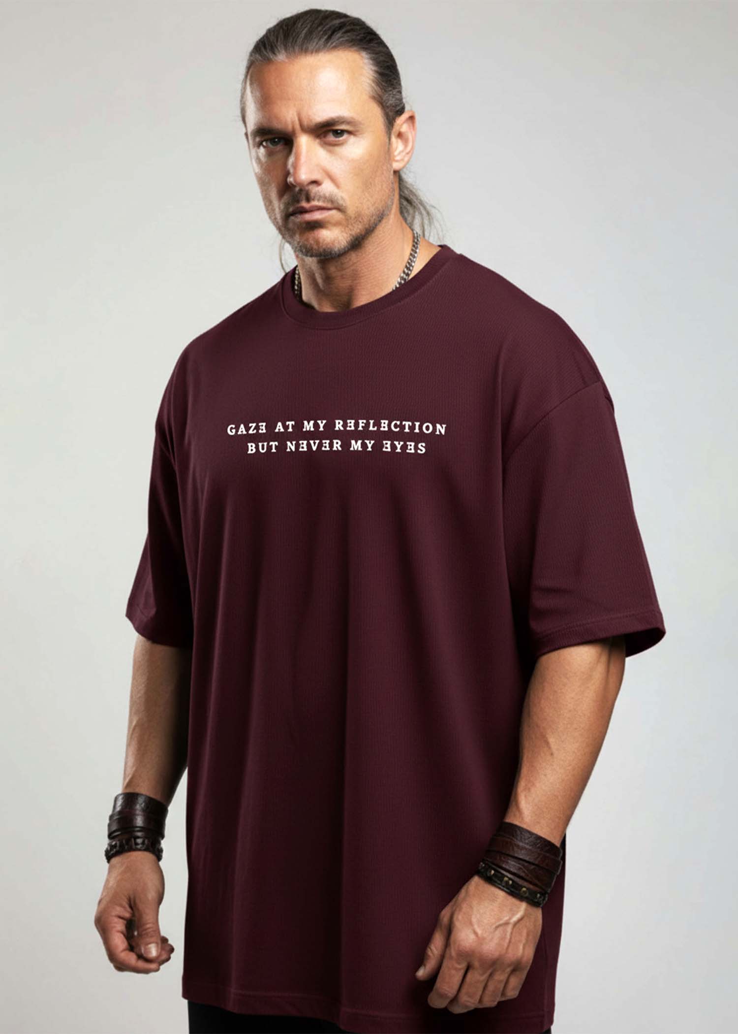 The Medusa Gaze – Oversized Statement Tee