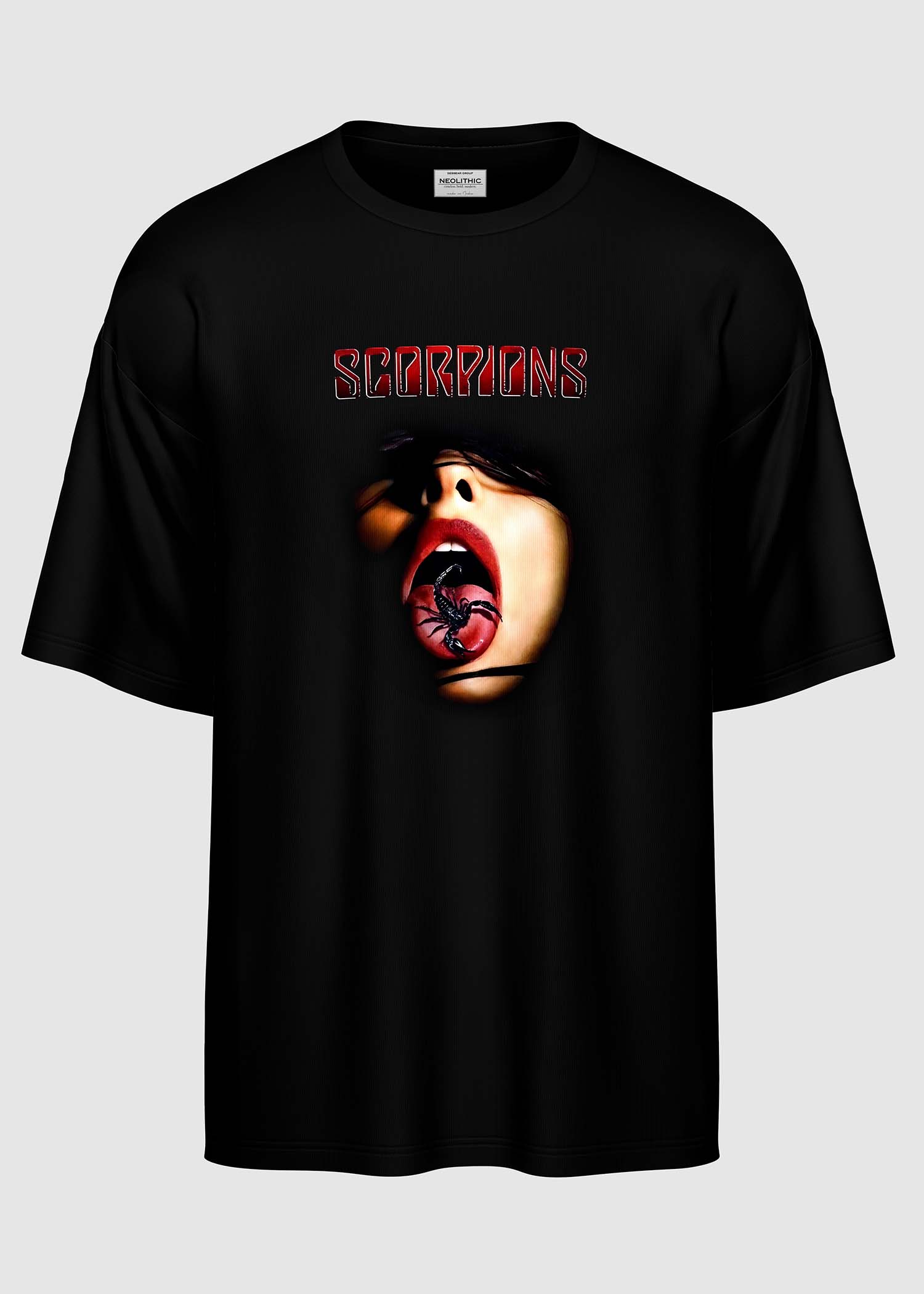 Scorpions : Venom & Sound Oversized Tee - Image 4