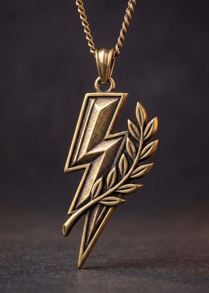 THE BOLT & LAUREL — PENDANT OF ZEUS