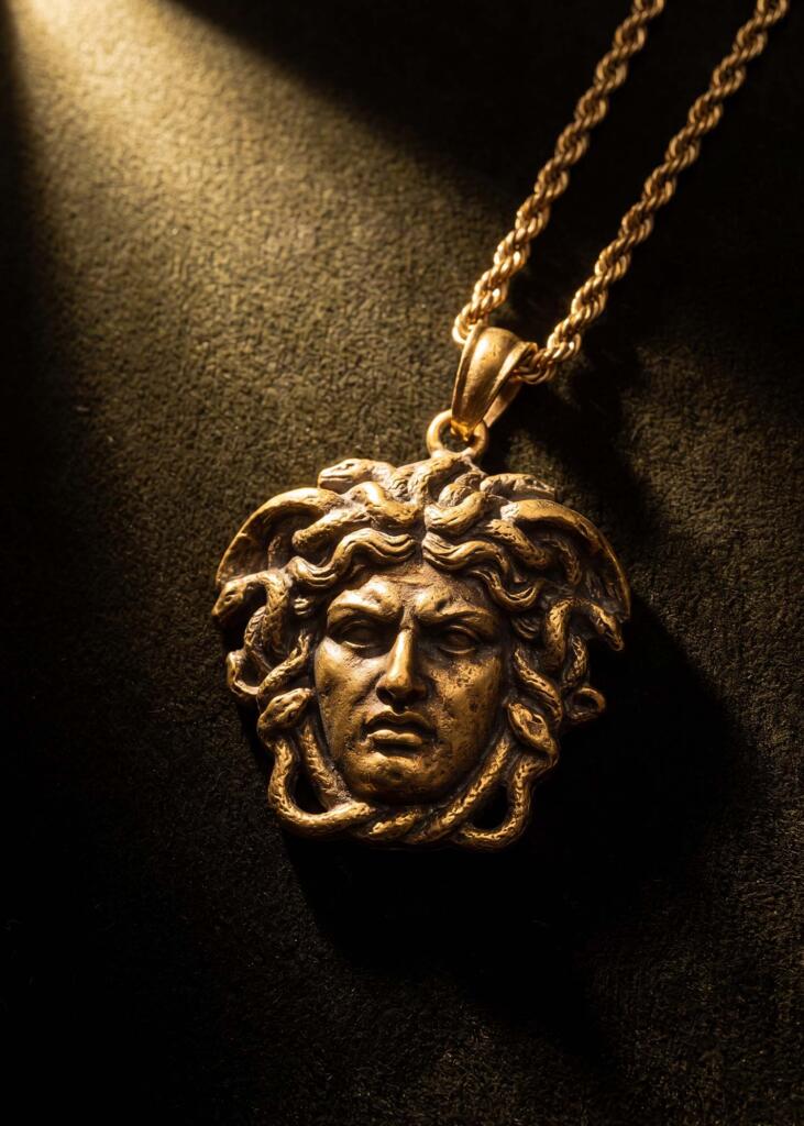MEDUSA — THE GORGON'S GAZE PENDANT