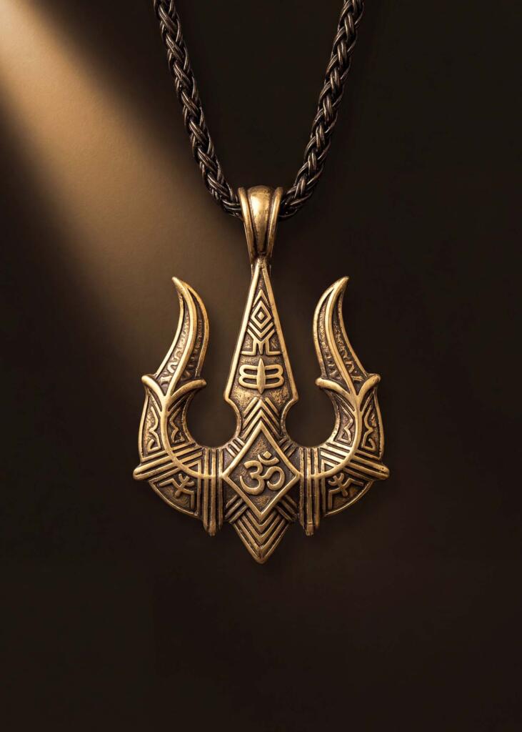 THE TRISHULA — TRIDENT OF SHIVA PENDANT
