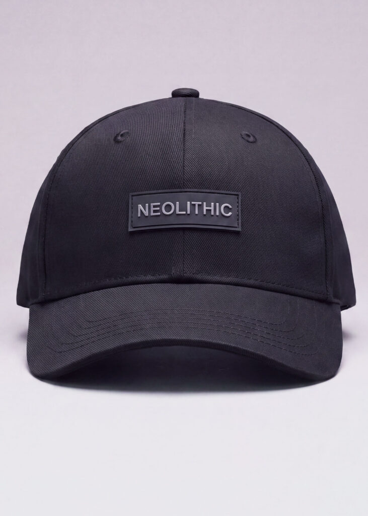 Neolithic Emblem Cap — Black